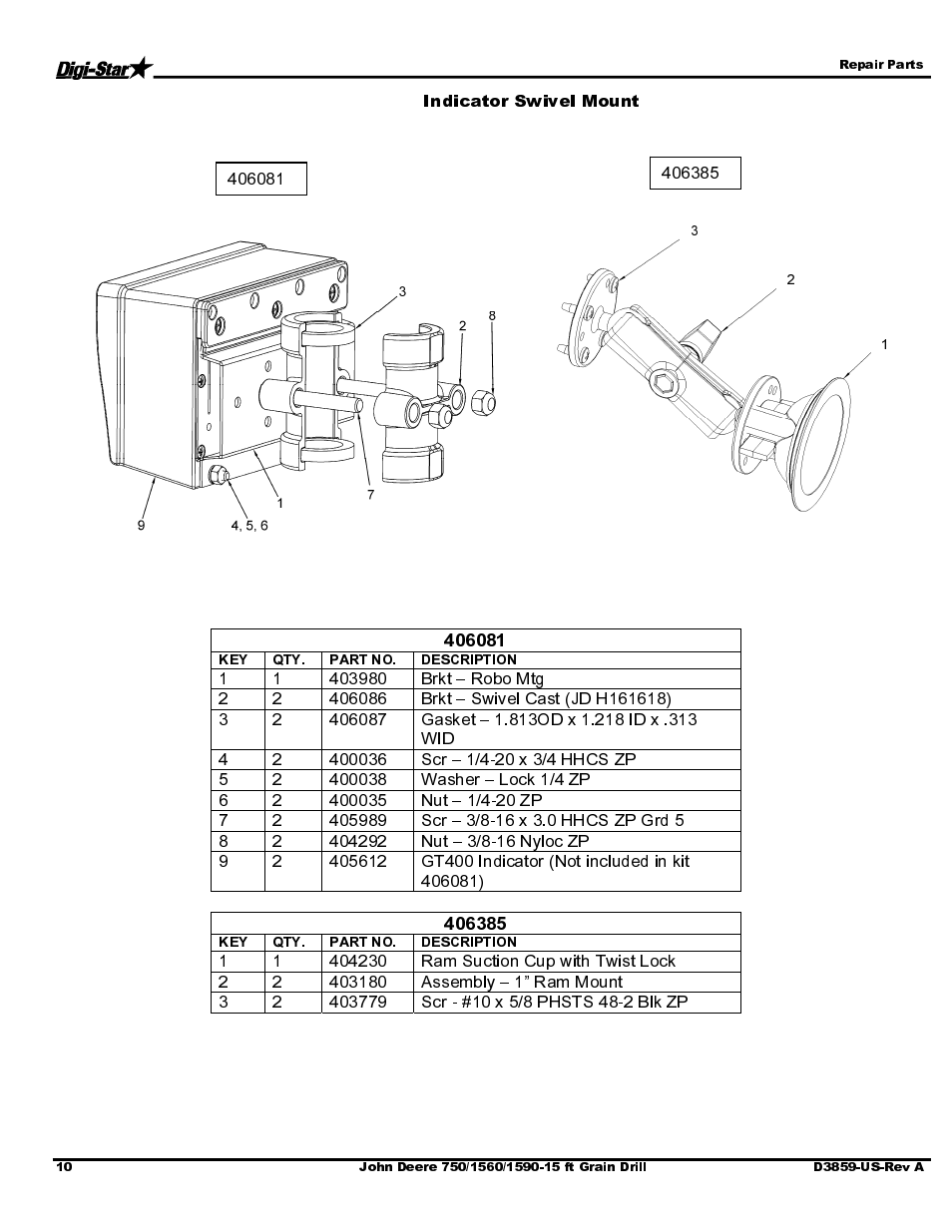 Digi-Star John Deere 750/1560/1590- 15ft Drill User Manual | Page 12 / 13