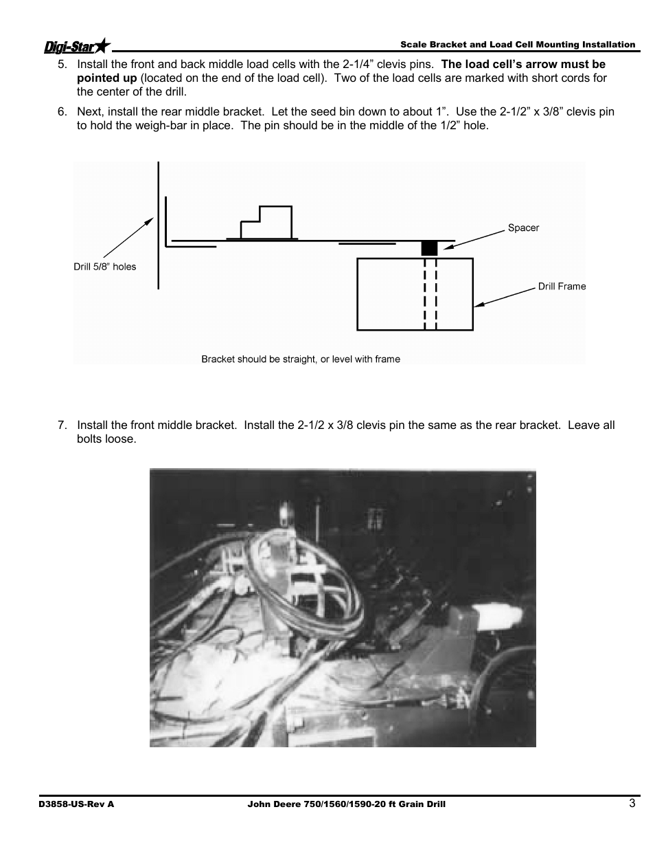 Digi-Star John Deere 750/1560/1590- 20ft Drill User Manual | Page 5 / 15