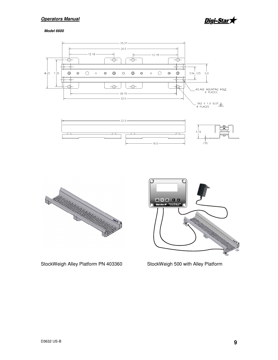 Digi-Star StockWeigh 500 User Manual | Page 13 / 24