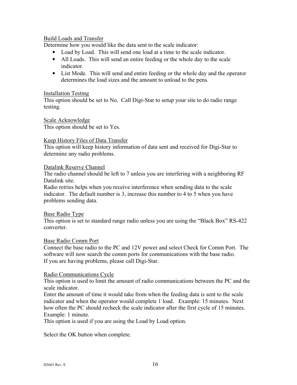 Digi-Star TMR Tracker User Manual User Manual | Page 16 / 19