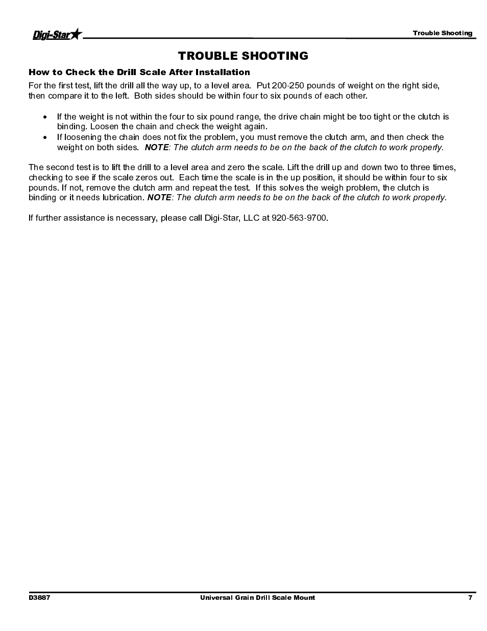 Digi-Star Universal Grain Drill System User Manual | Page 9 / 12
