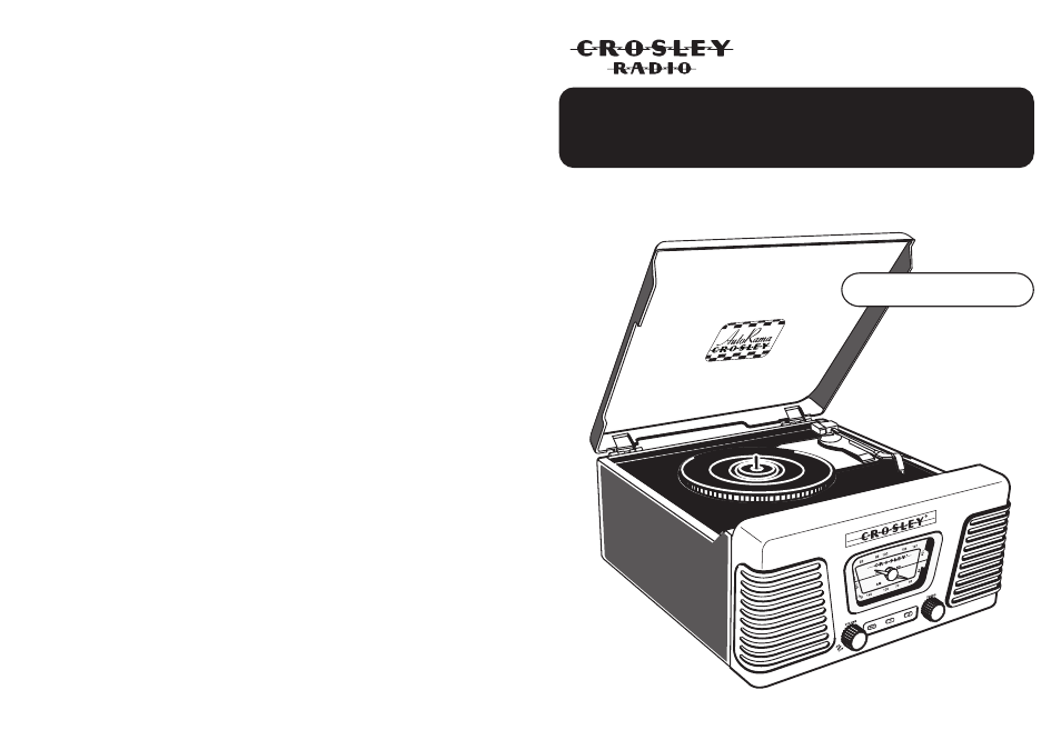 Crosley Radio CR711 User Manual | 6 pages