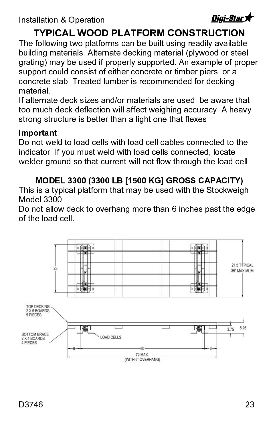 Digi-Star SW3300 User Manual | Page 23 / 33