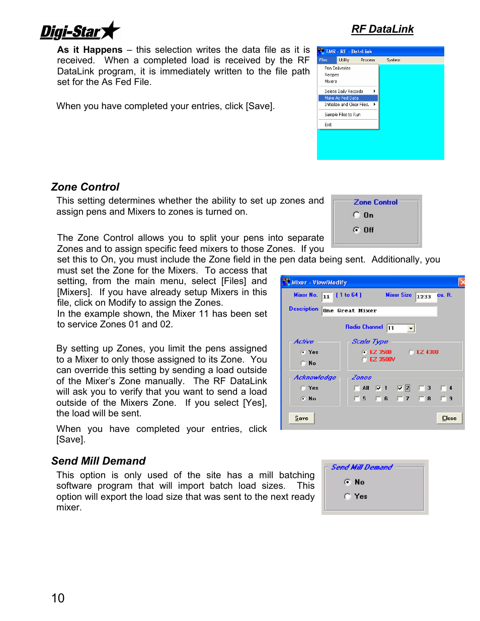 Digi-Star DataLink User Manual | Page 14 / 39