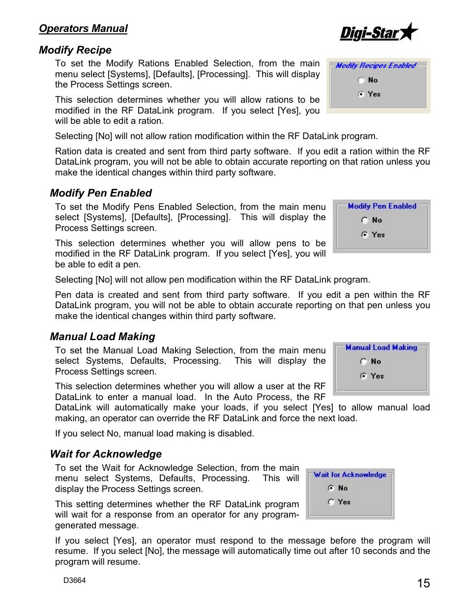 Digi-Star DataLink User Manual | Page 19 / 39