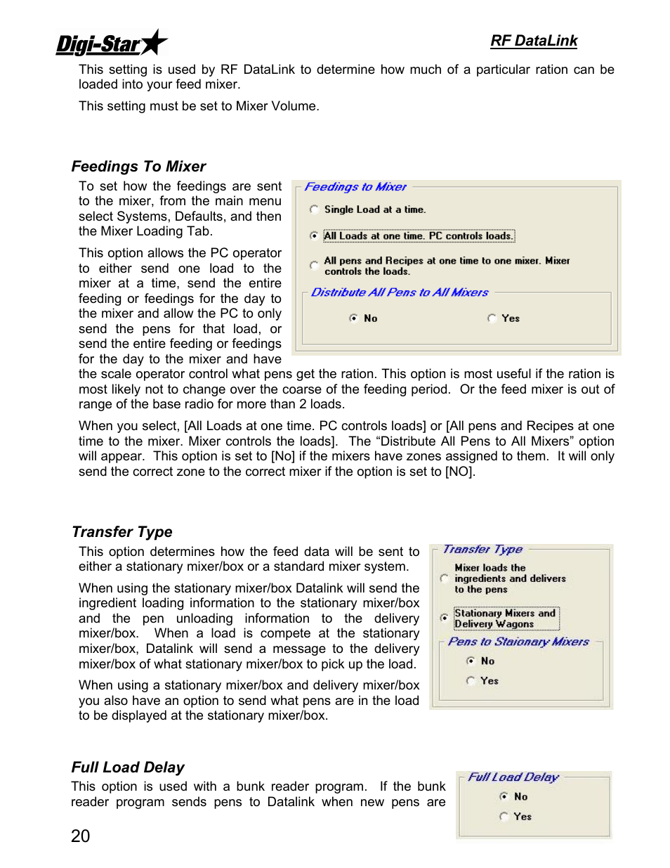 Digi-Star DataLink User Manual | Page 24 / 39