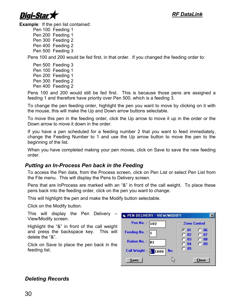 Digi-Star DataLink User Manual | Page 34 / 39