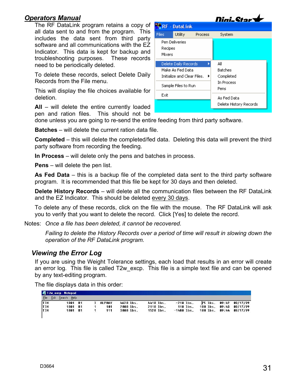 Digi-Star DataLink User Manual | Page 35 / 39