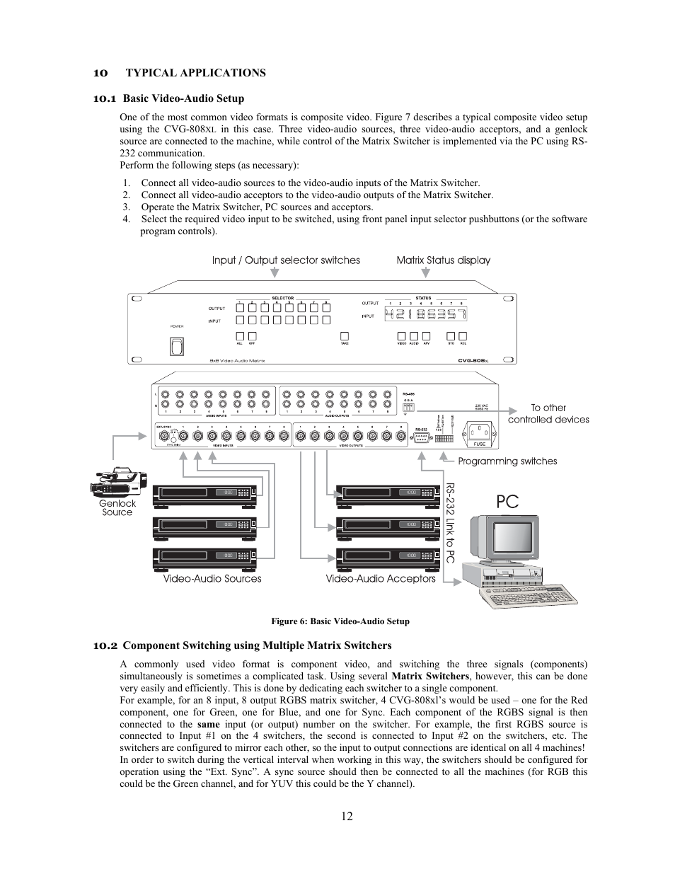 Comprehensive Video CVG-808xl User Manual | Page 13 / 20