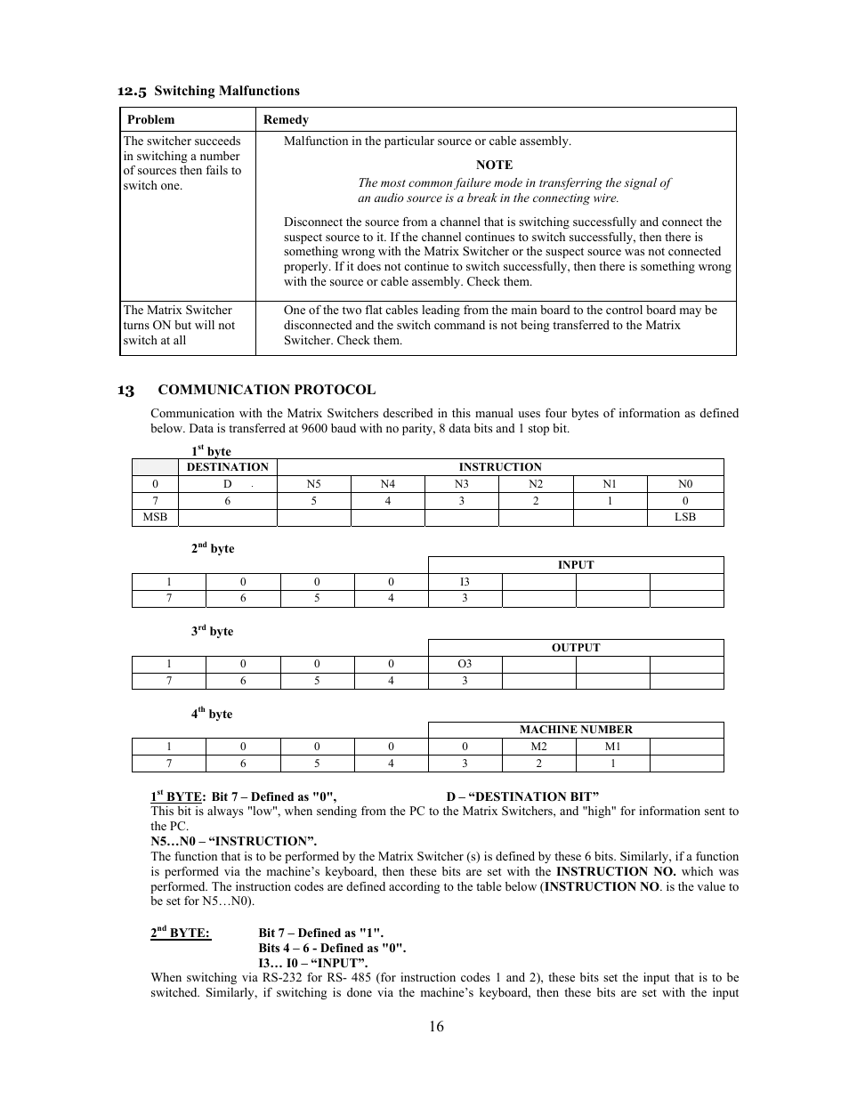 Comprehensive Video CVG-808xl User Manual | Page 17 / 20