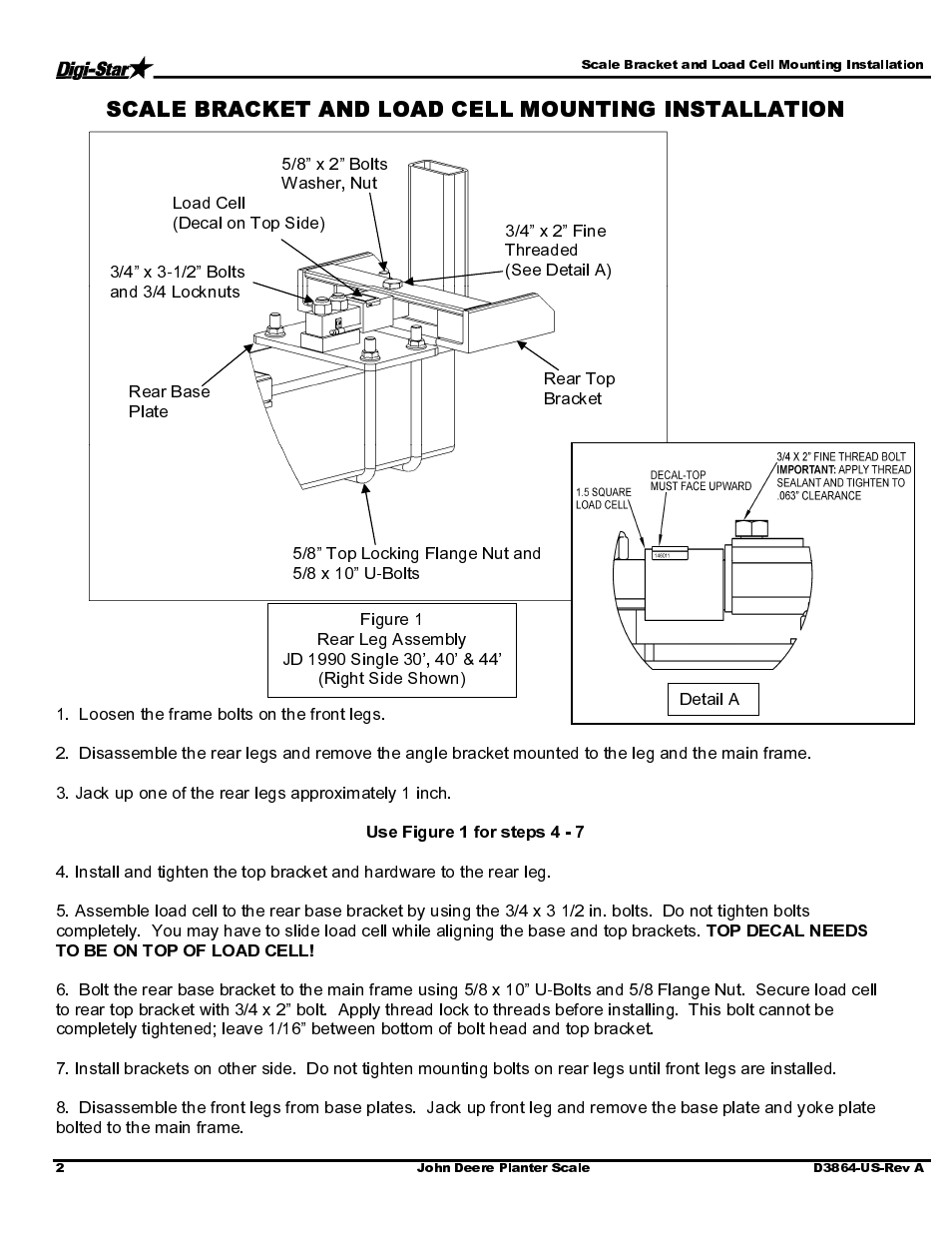 Digi-Star John Deere 1990 30 & 36 CCS  1690 Version User Manual | Page 4 / 12