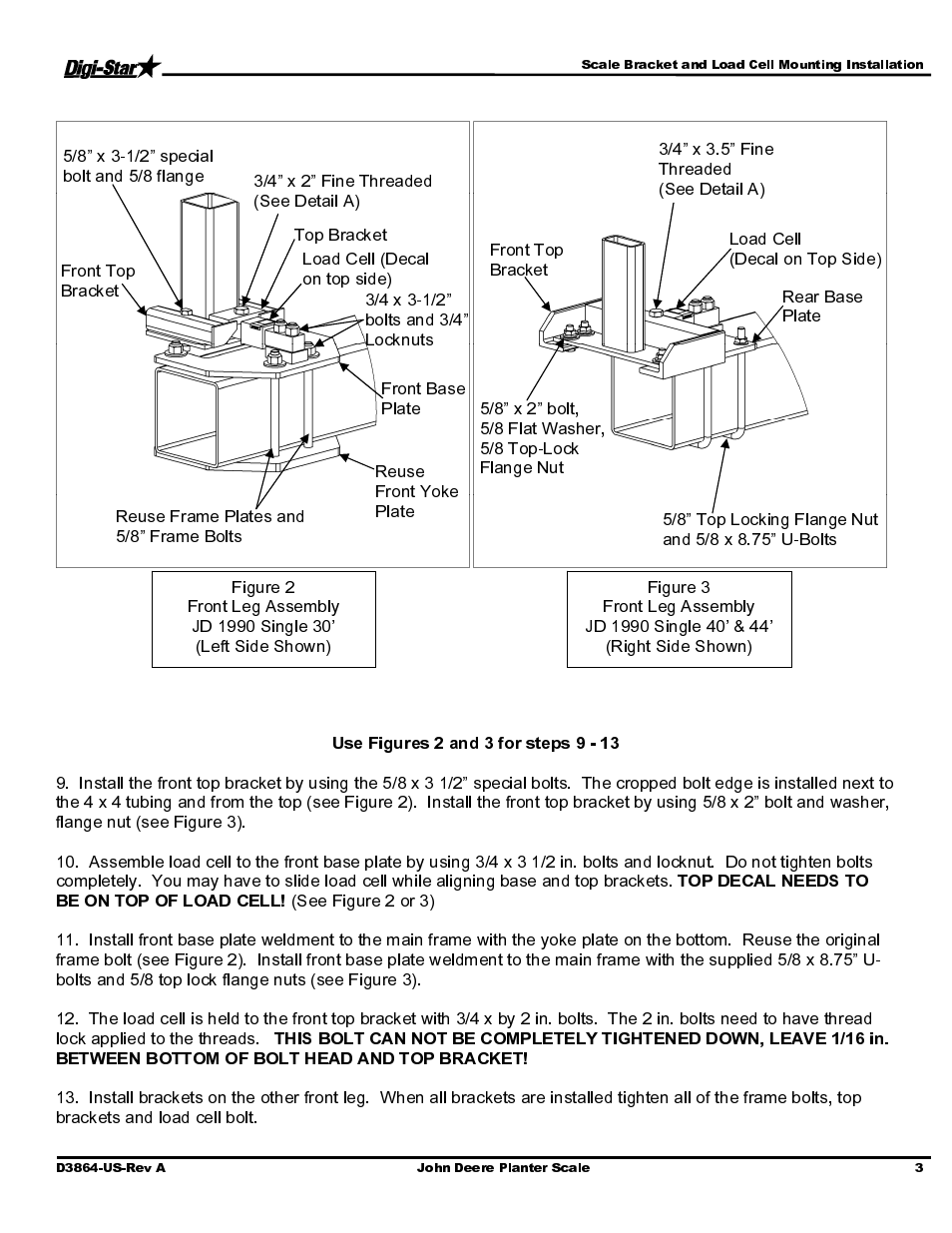 Digi-Star John Deere 1990 30 & 36 CCS  1690 Version User Manual | Page 5 / 12