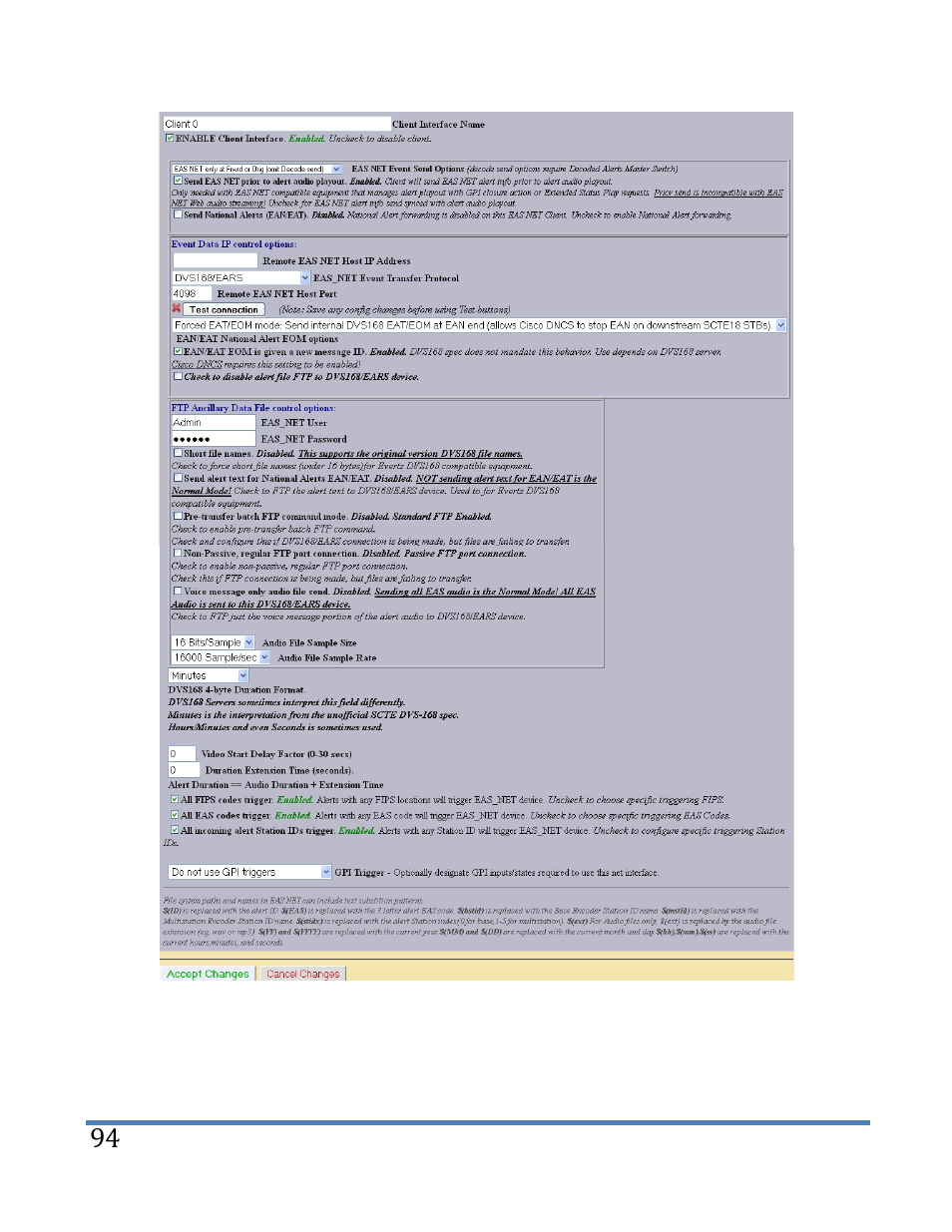Digital Alert Systems DASDEC-II MANUAL User Manual | Page 100 / 171