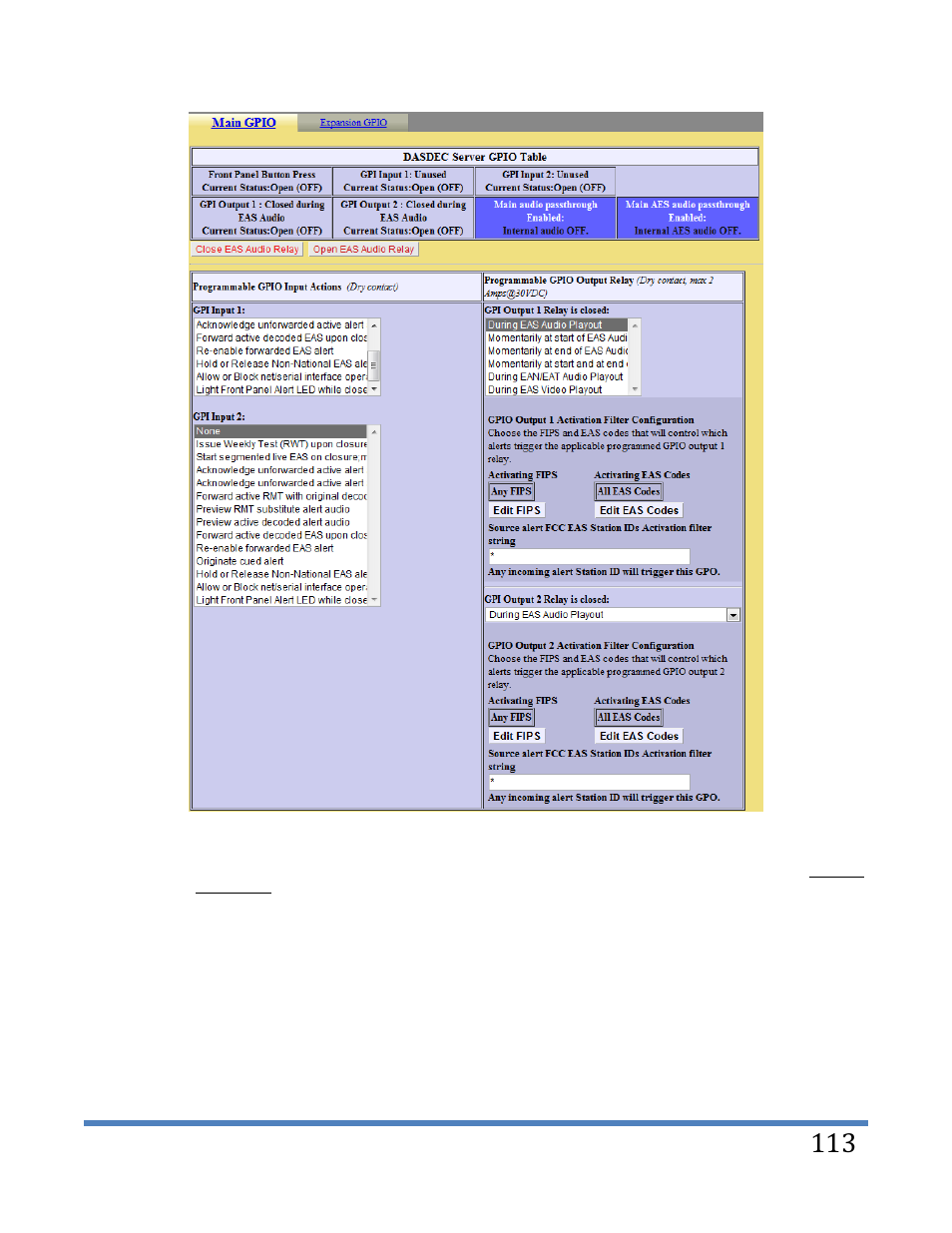 Digital Alert Systems DASDEC-II MANUAL User Manual | Page 119 / 171