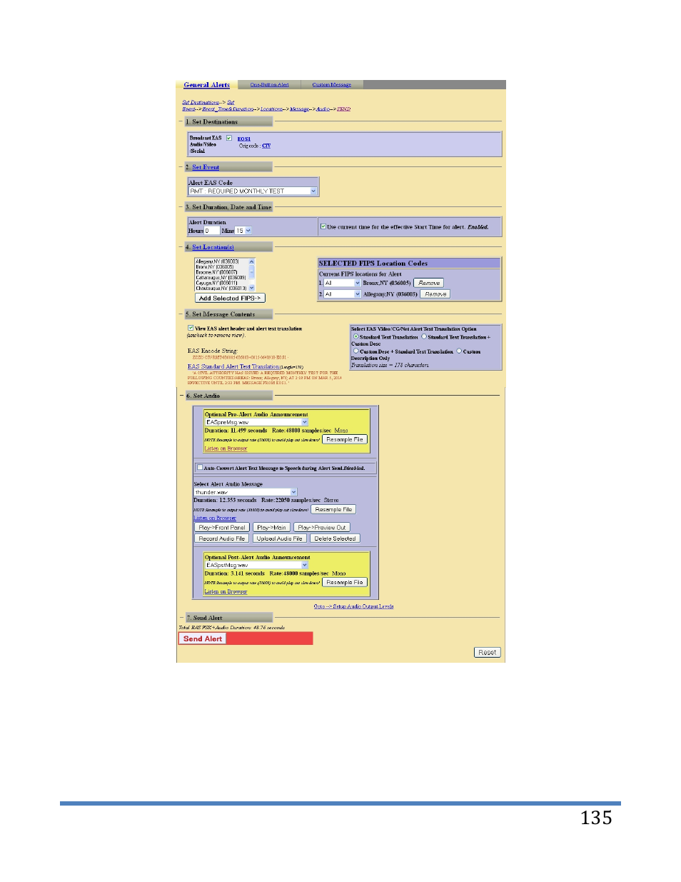 Digital Alert Systems DASDEC-II MANUAL User Manual | Page 141 / 171