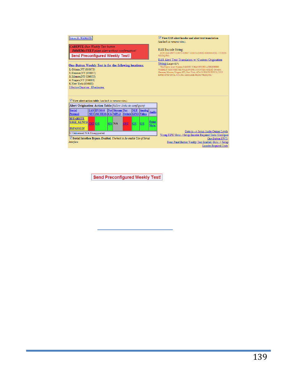 Digital Alert Systems DASDEC-II MANUAL User Manual | Page 145 / 171