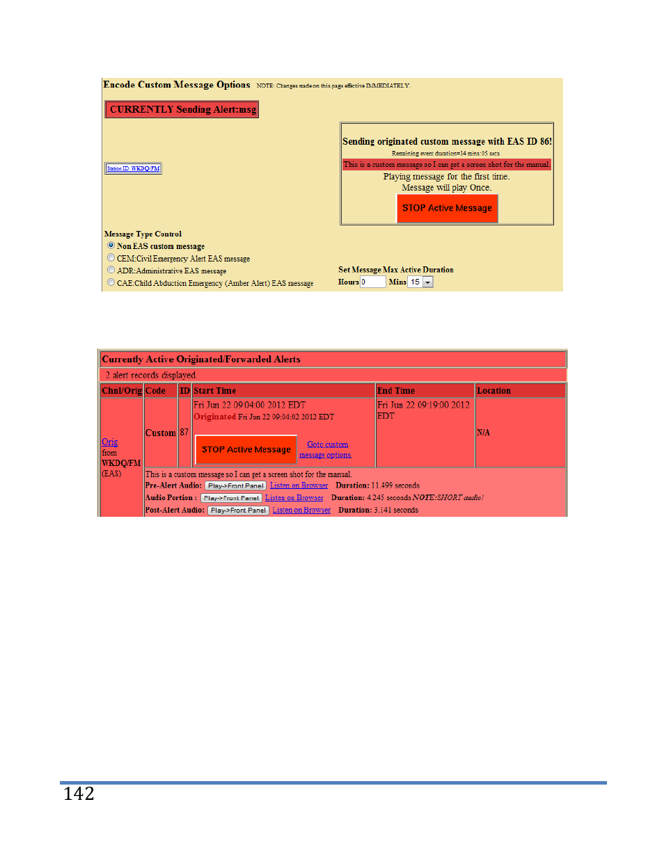 Digital Alert Systems DASDEC-II MANUAL User Manual | Page 148 / 171