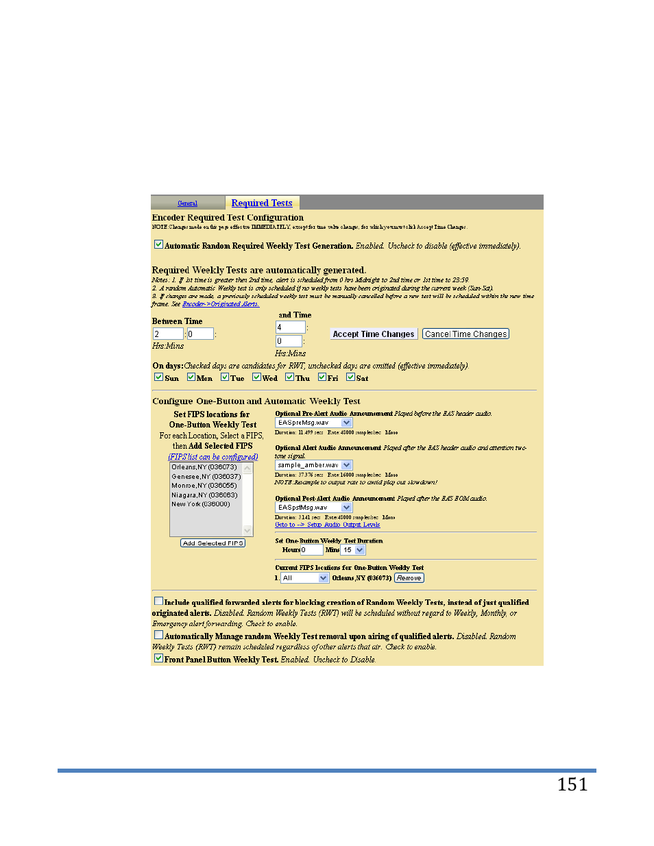 Digital Alert Systems DASDEC-II MANUAL User Manual | Page 157 / 171