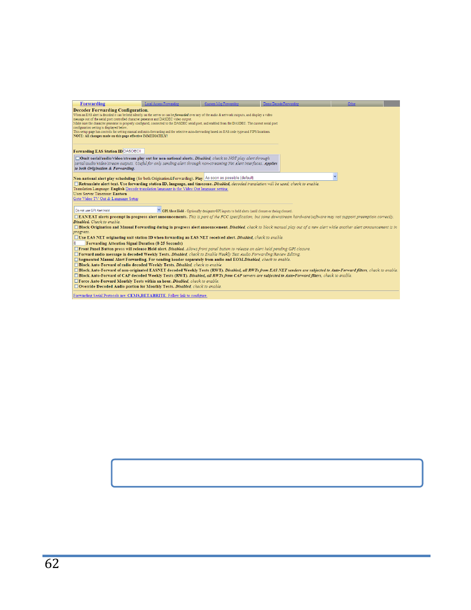 Digital Alert Systems DASDEC-II MANUAL User Manual | Page 68 / 171