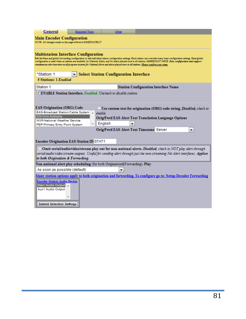 Digital Alert Systems DASDEC-II MANUAL User Manual | Page 87 / 171