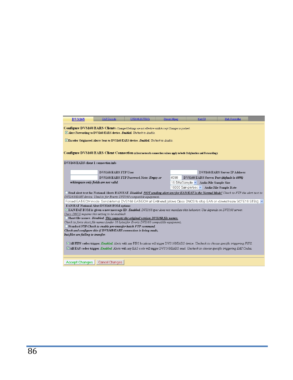 Digital Alert Systems DASDEC-II MANUAL User Manual | Page 92 / 171