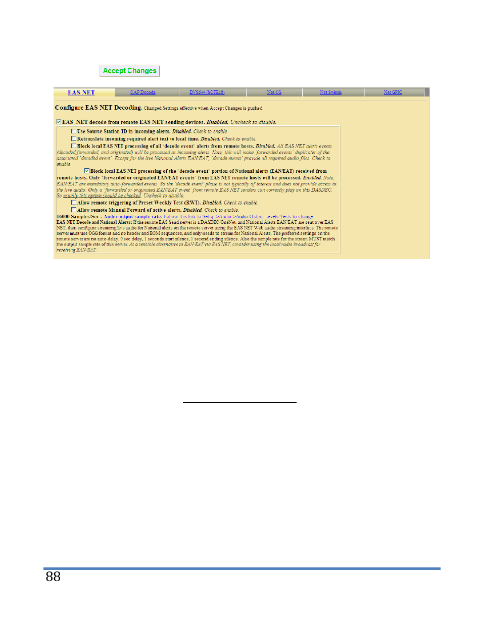 Digital Alert Systems DASDEC-II MANUAL User Manual | Page 94 / 171