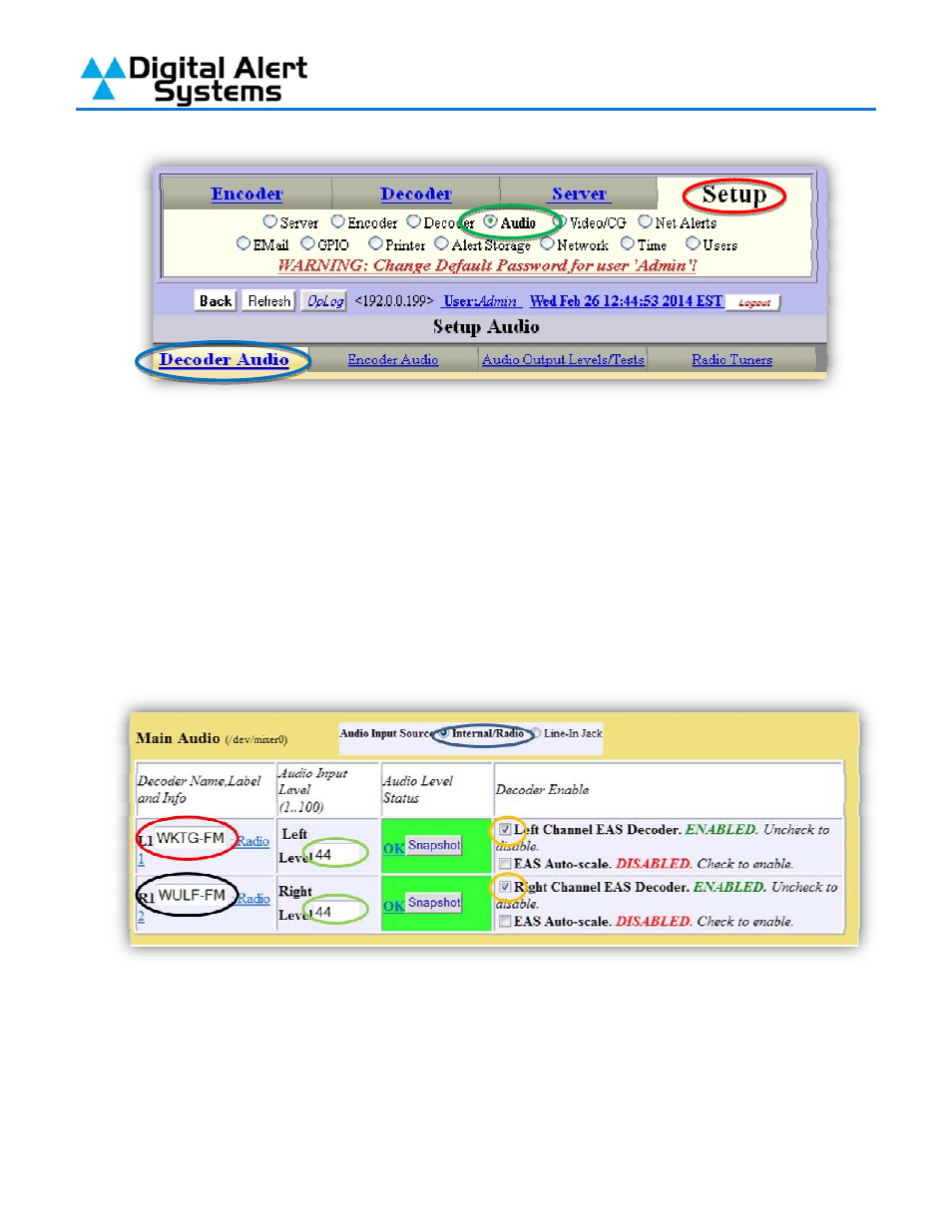 Digital Alert Systems DASDEC-II QUICK START UP GUIDE User Manual | Page 16 / 40