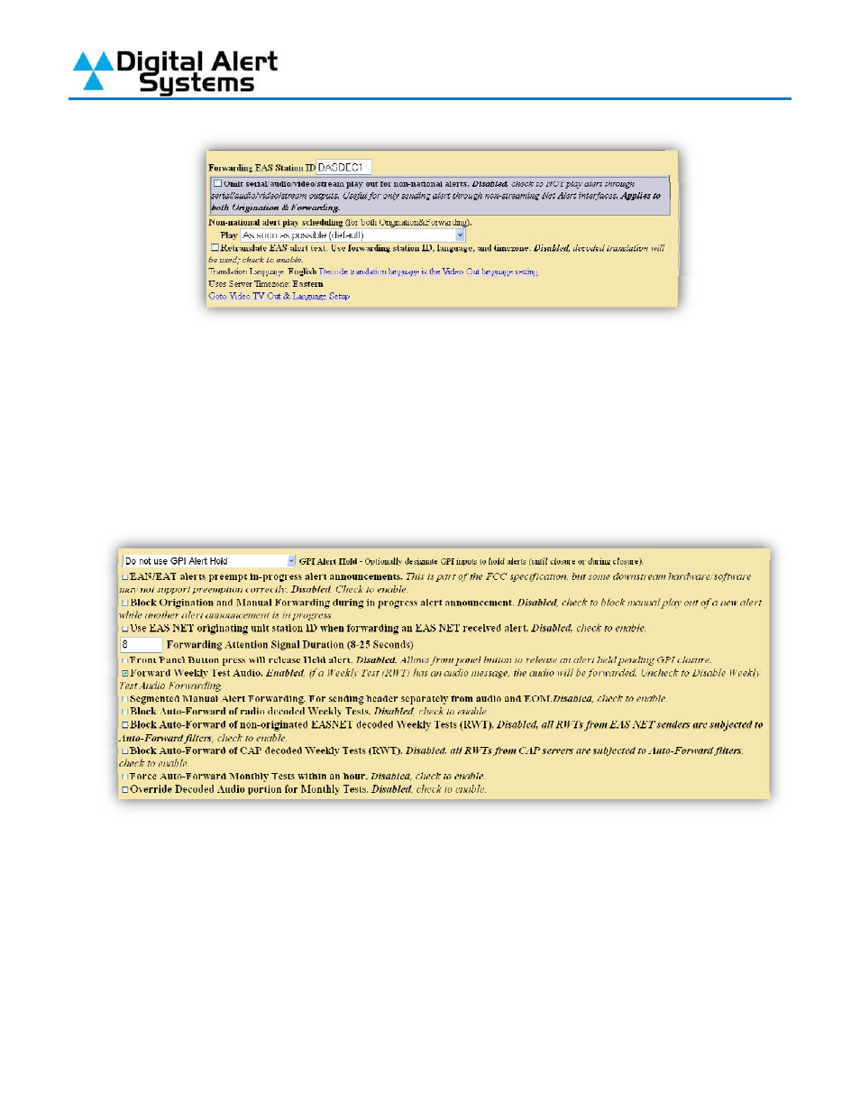 Digital Alert Systems DASDEC-II QUICK START UP GUIDE User Manual | Page 23 / 40