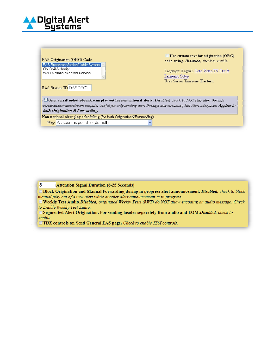 Digital Alert Systems DASDEC-II QUICK START UP GUIDE User Manual | Page 28 / 40
