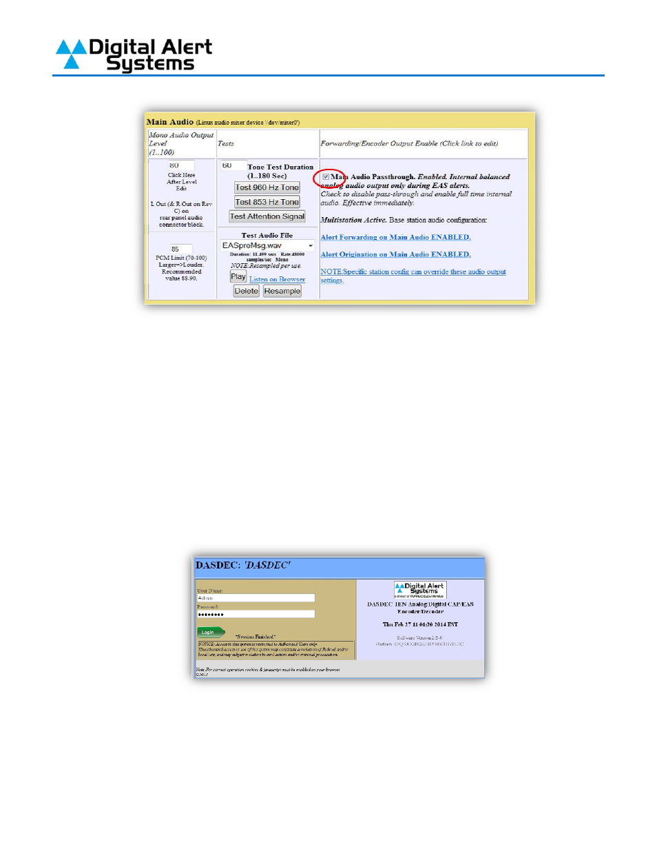 Step 9 – gpio configuration | Digital Alert Systems DASDEC-II QUICK START UP GUIDE User Manual | Page 35 / 40