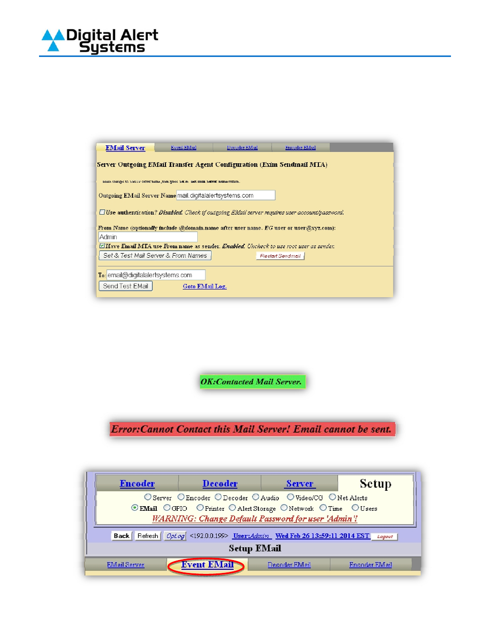 Digital Alert Systems DASDEC-II QUICK START UP GUIDE User Manual | Page 39 / 40