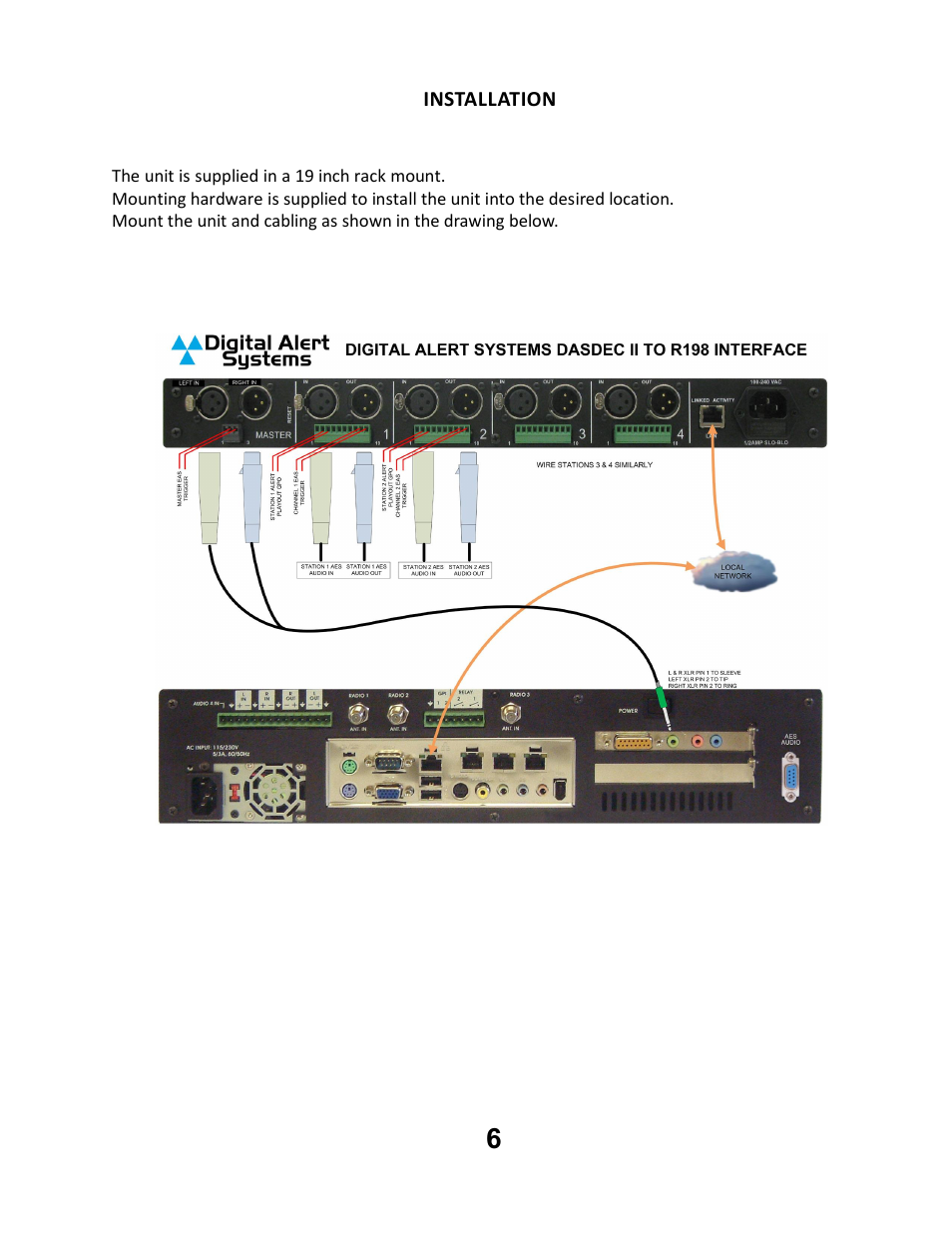 Digital Alert Systems R198 User Manual | Page 6 / 13
