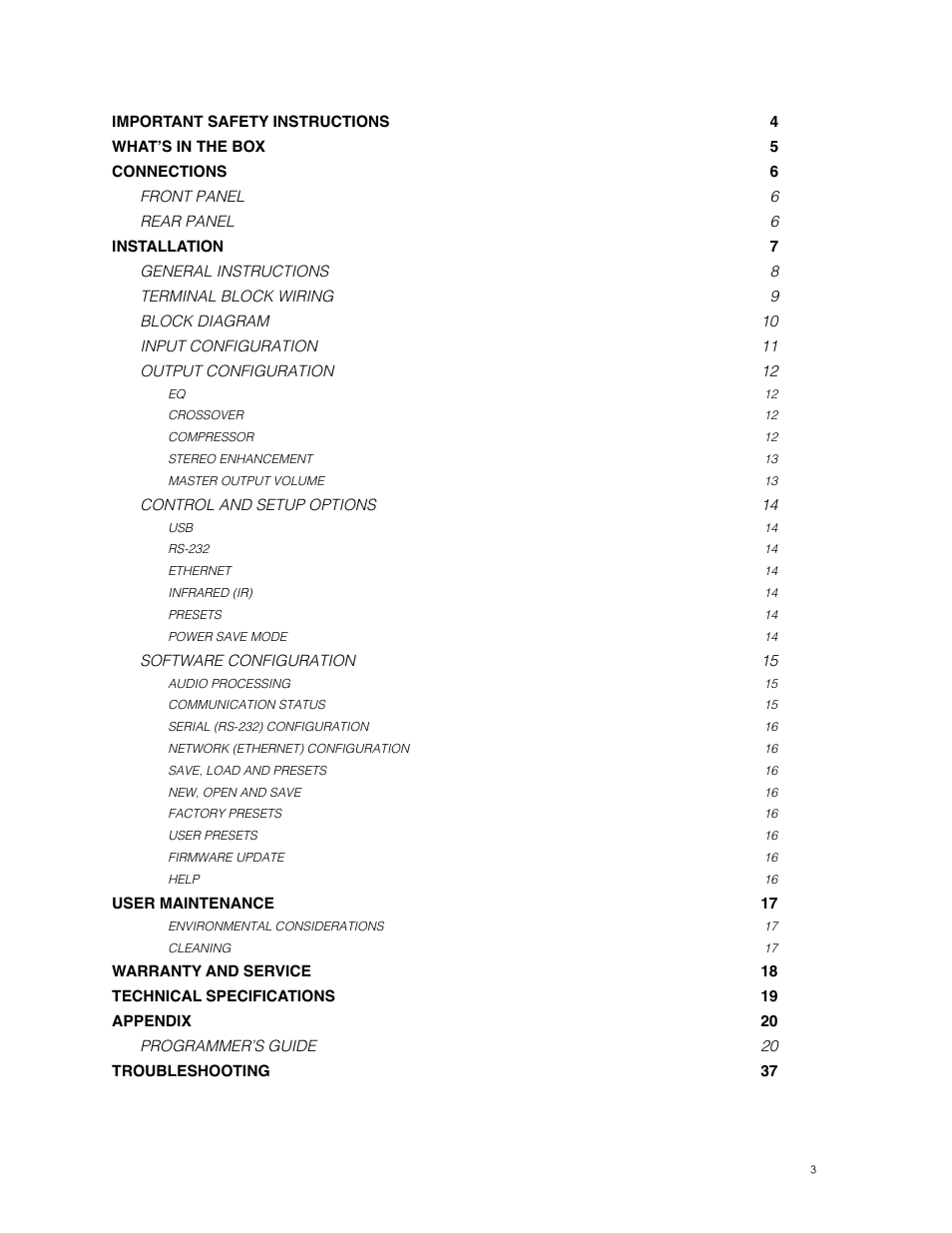 Digital Audio Labs PowerShape 2.1 User Manual | Page 3 / 38