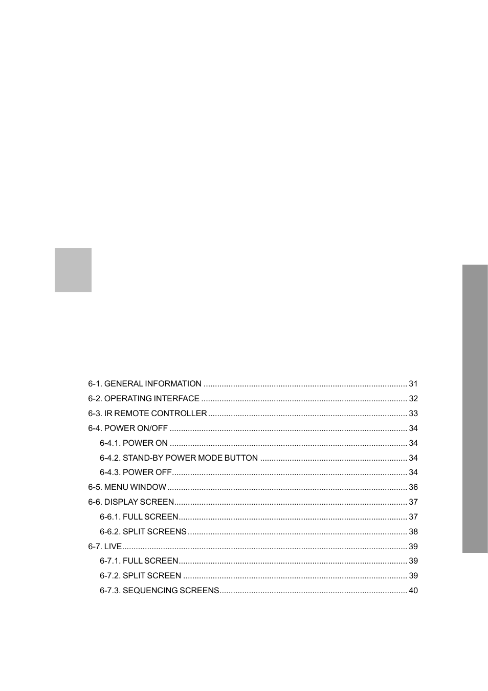 How to operate | Clover Electronics LCD2084 User Manual | Page 29 / 176
