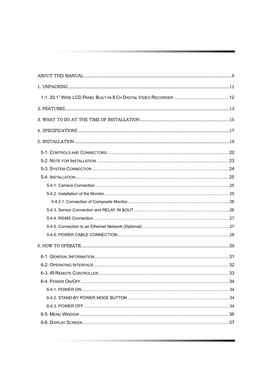 Clover Electronics LCD2084 User Manual | Page 3 / 176