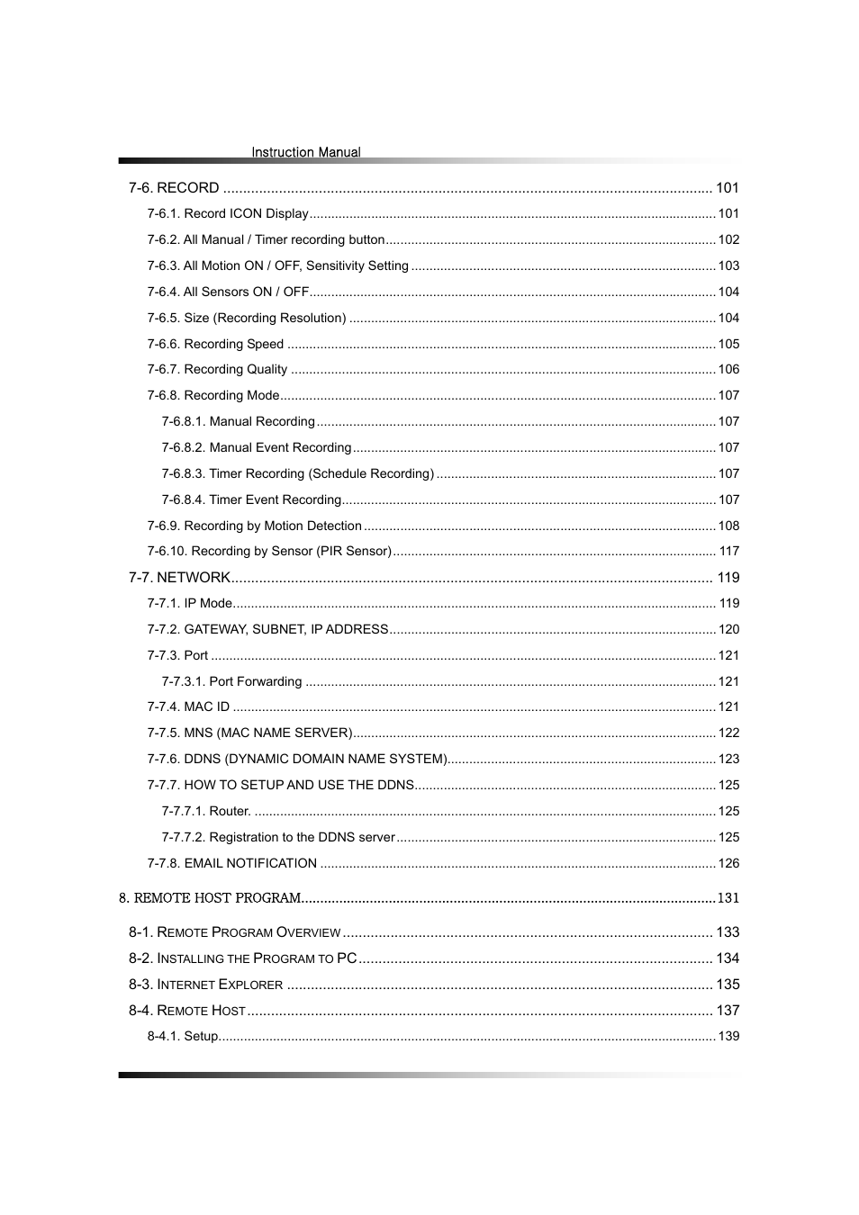 Clover Electronics LCD2084 User Manual | Page 6 / 176