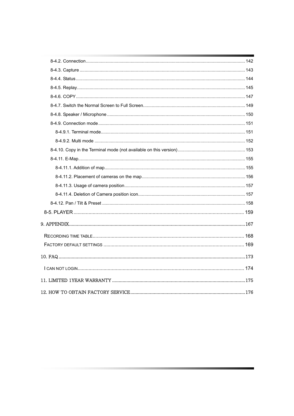 Clover Electronics LCD2084 User Manual | Page 7 / 176