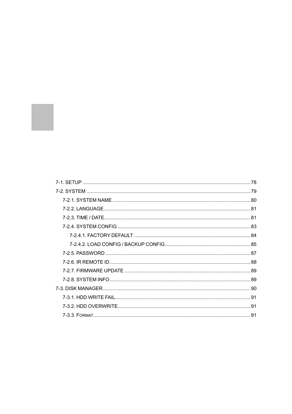 Setup | Clover Electronics LCD2084 User Manual | Page 75 / 176