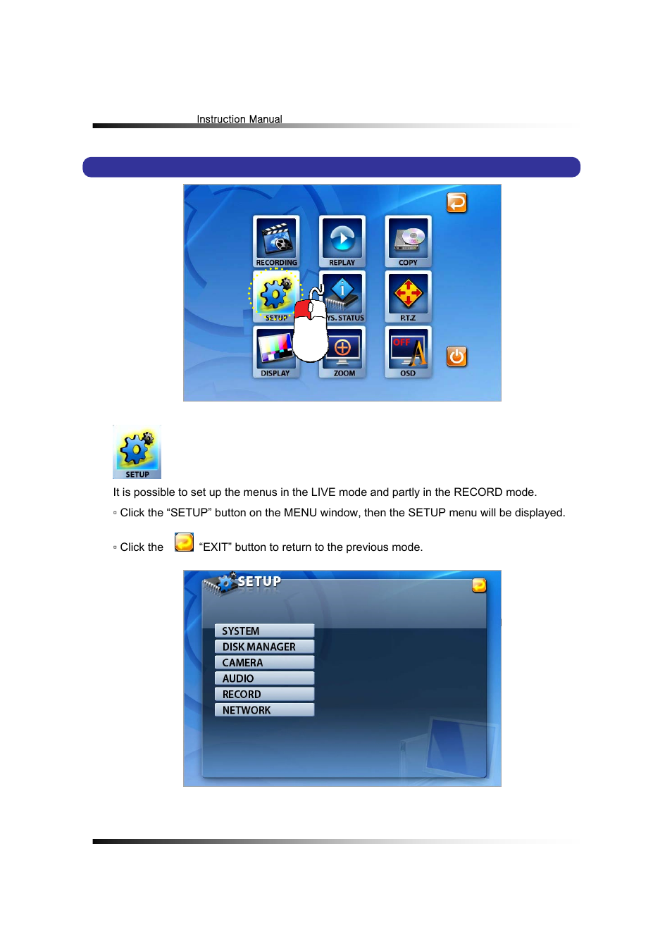 1. setup | Clover Electronics LCD2084 User Manual | Page 78 / 176