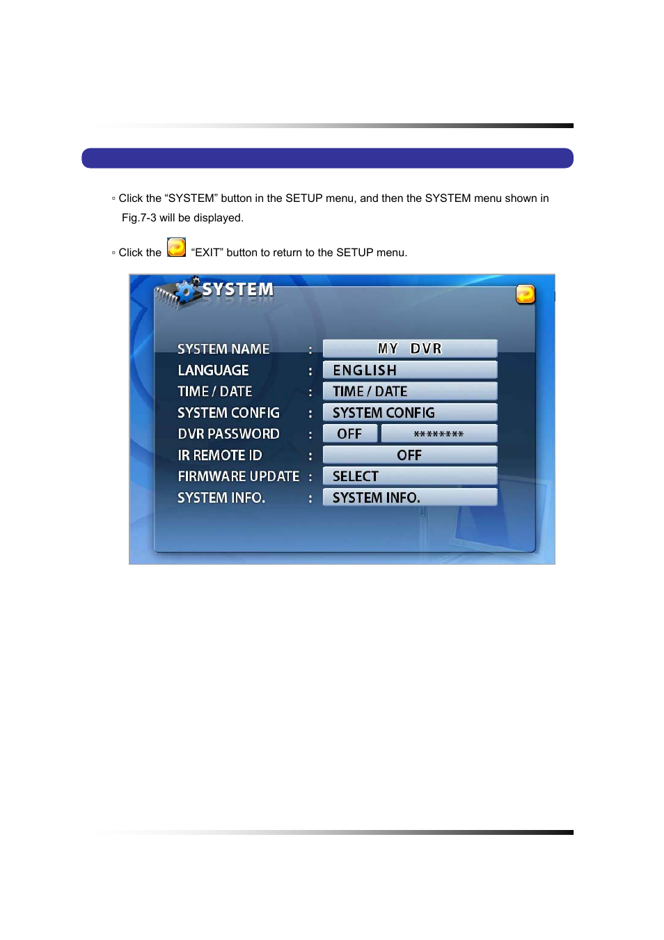 2. system | Clover Electronics LCD2084 User Manual | Page 79 / 176