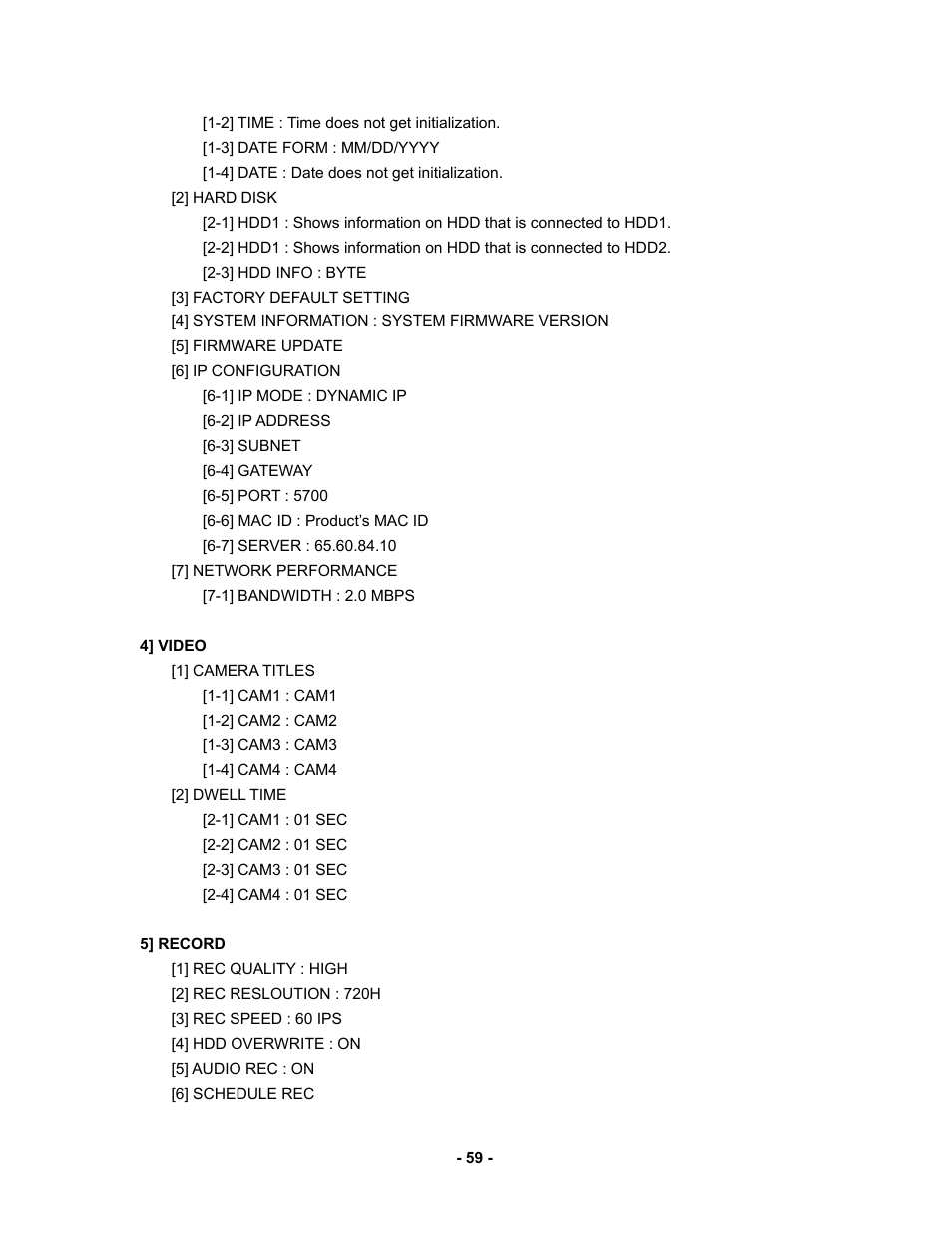 Clover Electronics CDR 4170 User Manual | Page 64 / 67