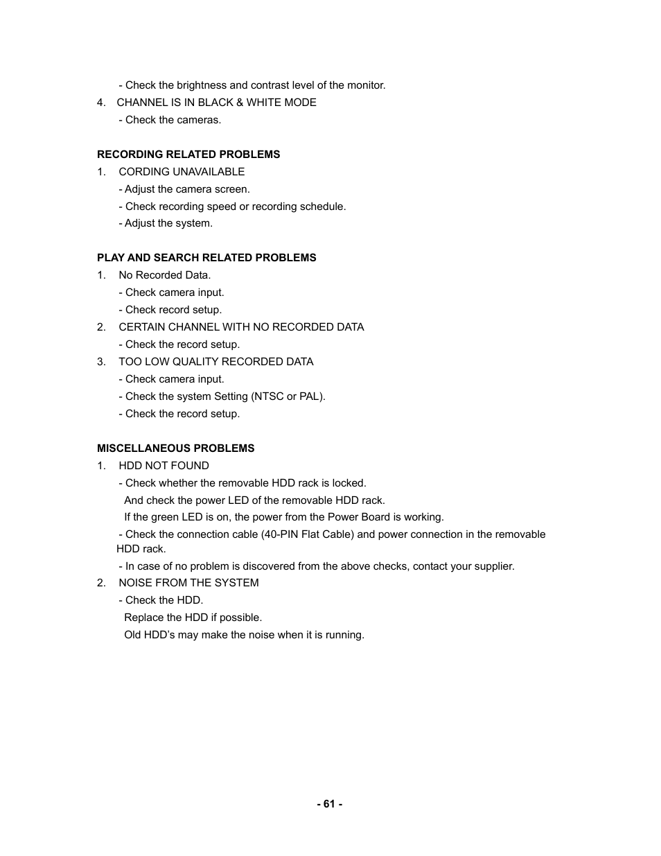 Clover Electronics CDR 4170 User Manual | Page 66 / 67