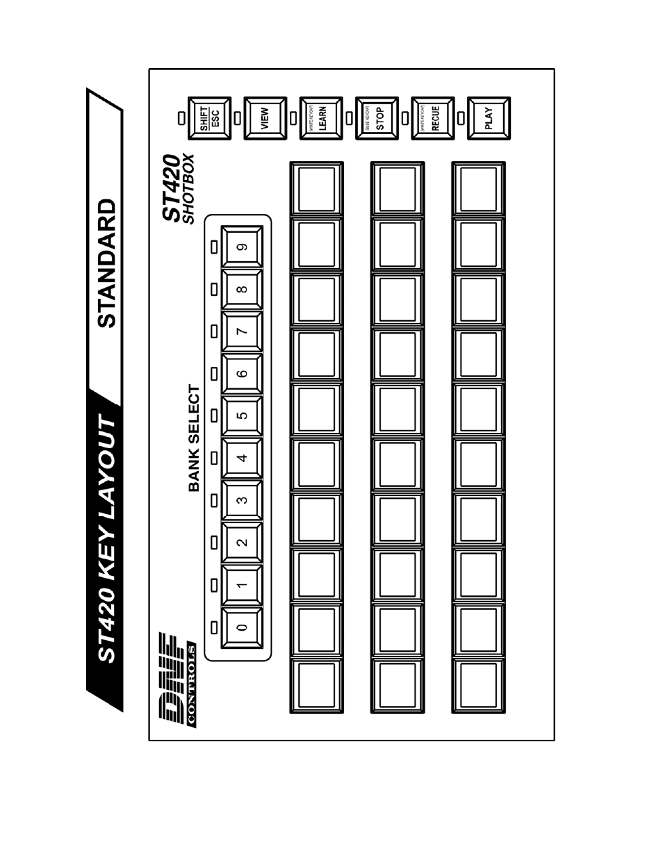 St420 key layout | DNF Controls 2044CL_(-A, -O, -NX, -7, -8, -T, -P) User Manual | Page 42 / 43