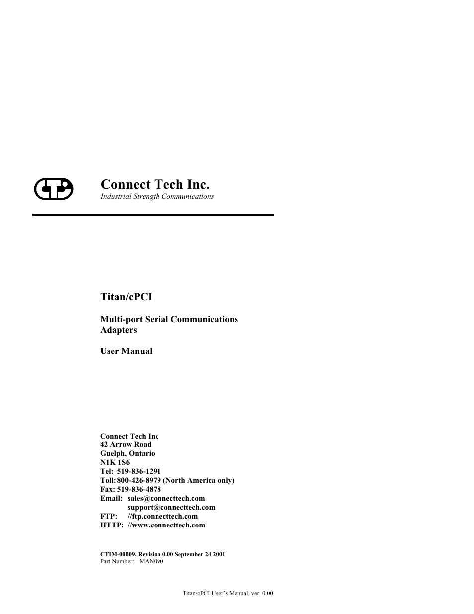 Connect Tech JB2 User Manual | 36 pages
