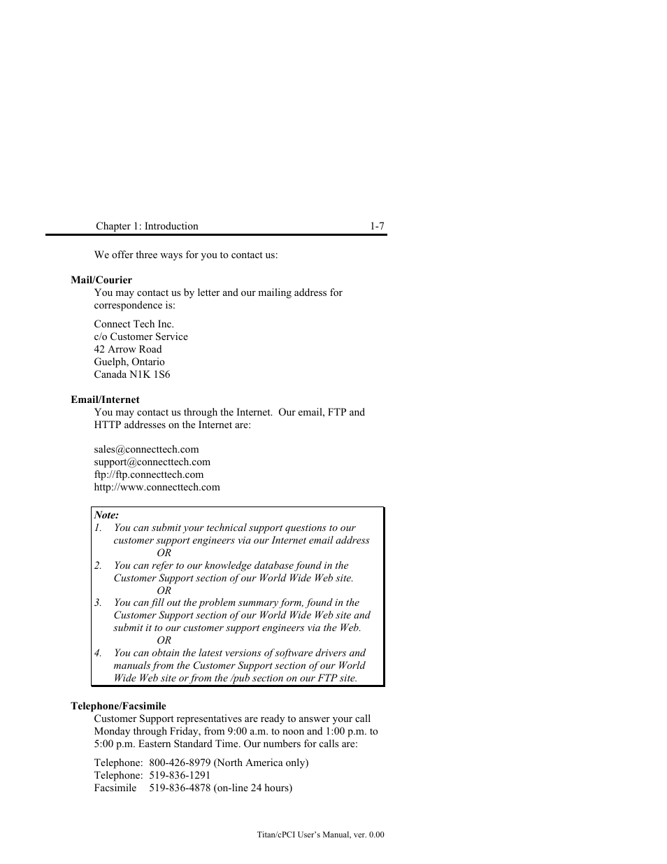 Connect Tech JB2 User Manual | Page 13 / 36