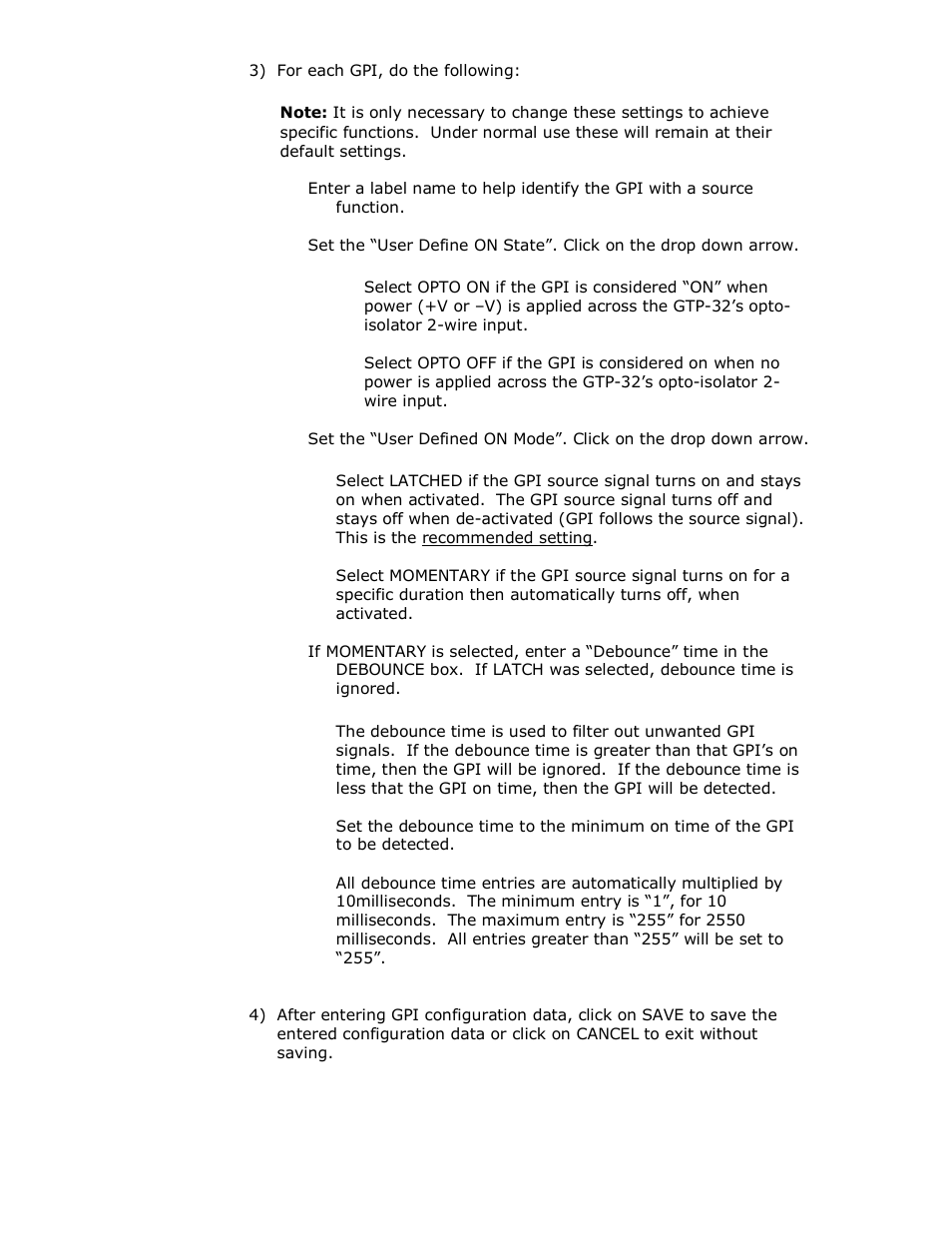 DNF Controls GTP-32 User Manual | Page 13 / 47