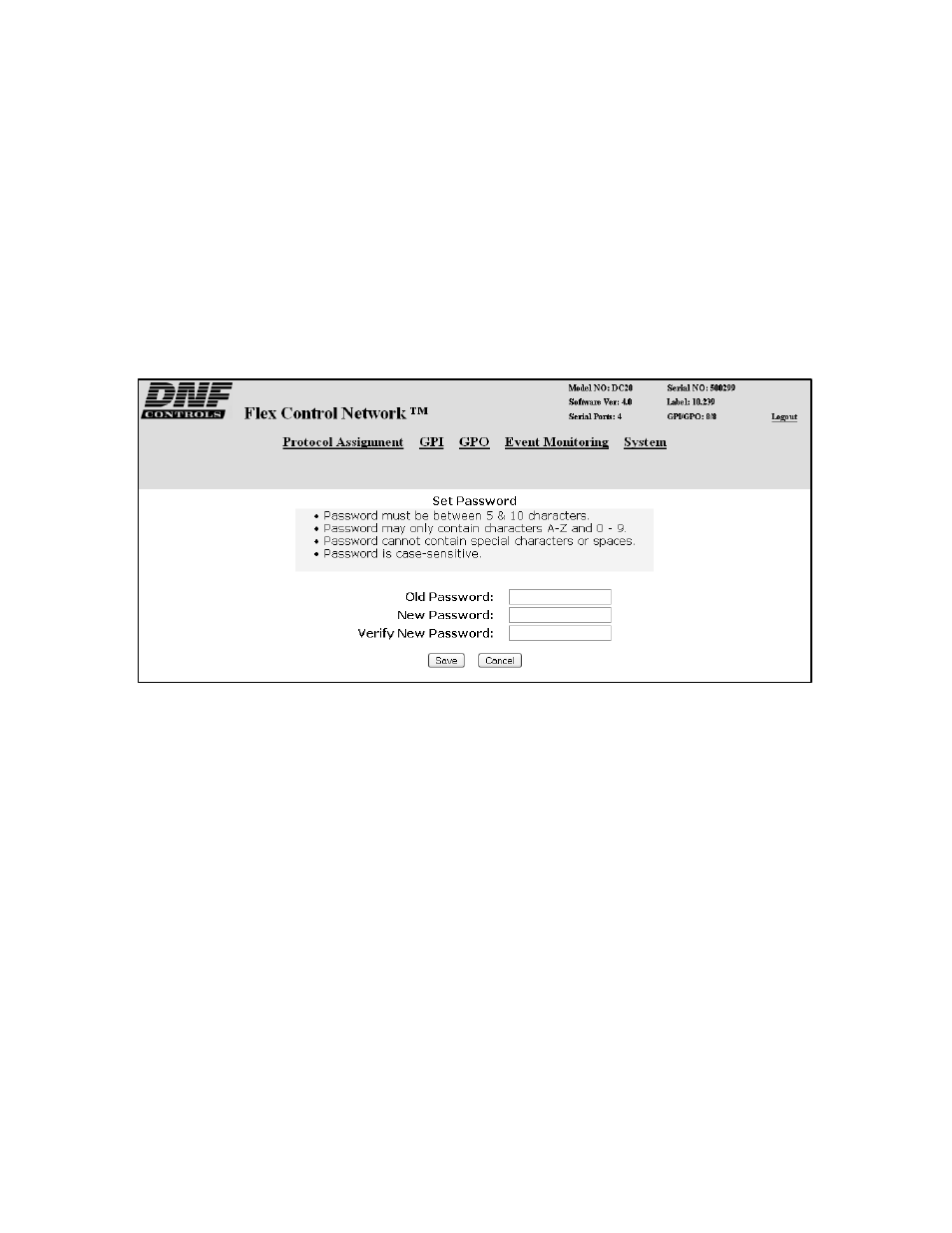 DNF Controls DC20 User Manual | Page 10 / 29