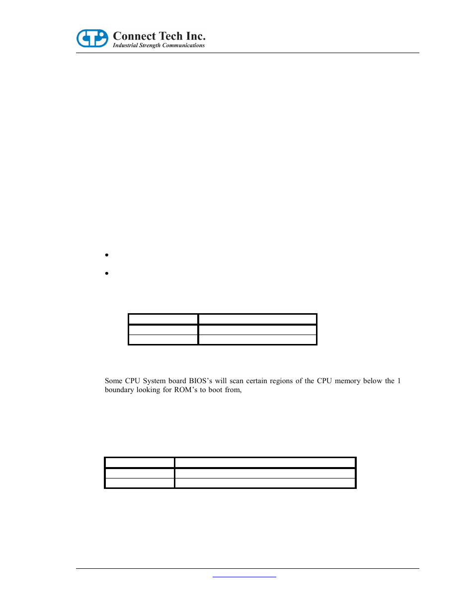 I/o space, Cti canpro/104 spaces, Memory space | Memory space enabling | Connect Tech CANPRO CTIM-00043 User Manual | Page 7 / 25