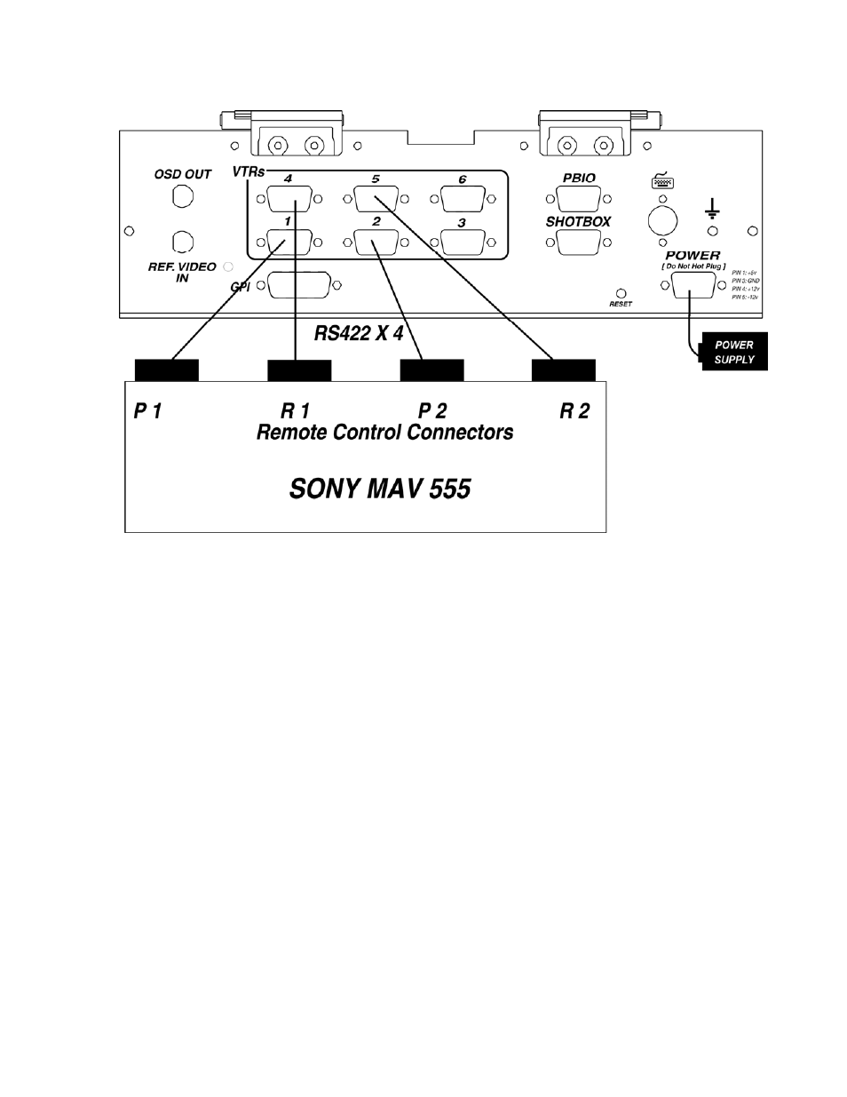 2 pgm and pgm & pvw connection diagram, Figure 2c, Getting started | DNF Controls DMAT-MAV User Manual | Page 7 / 29