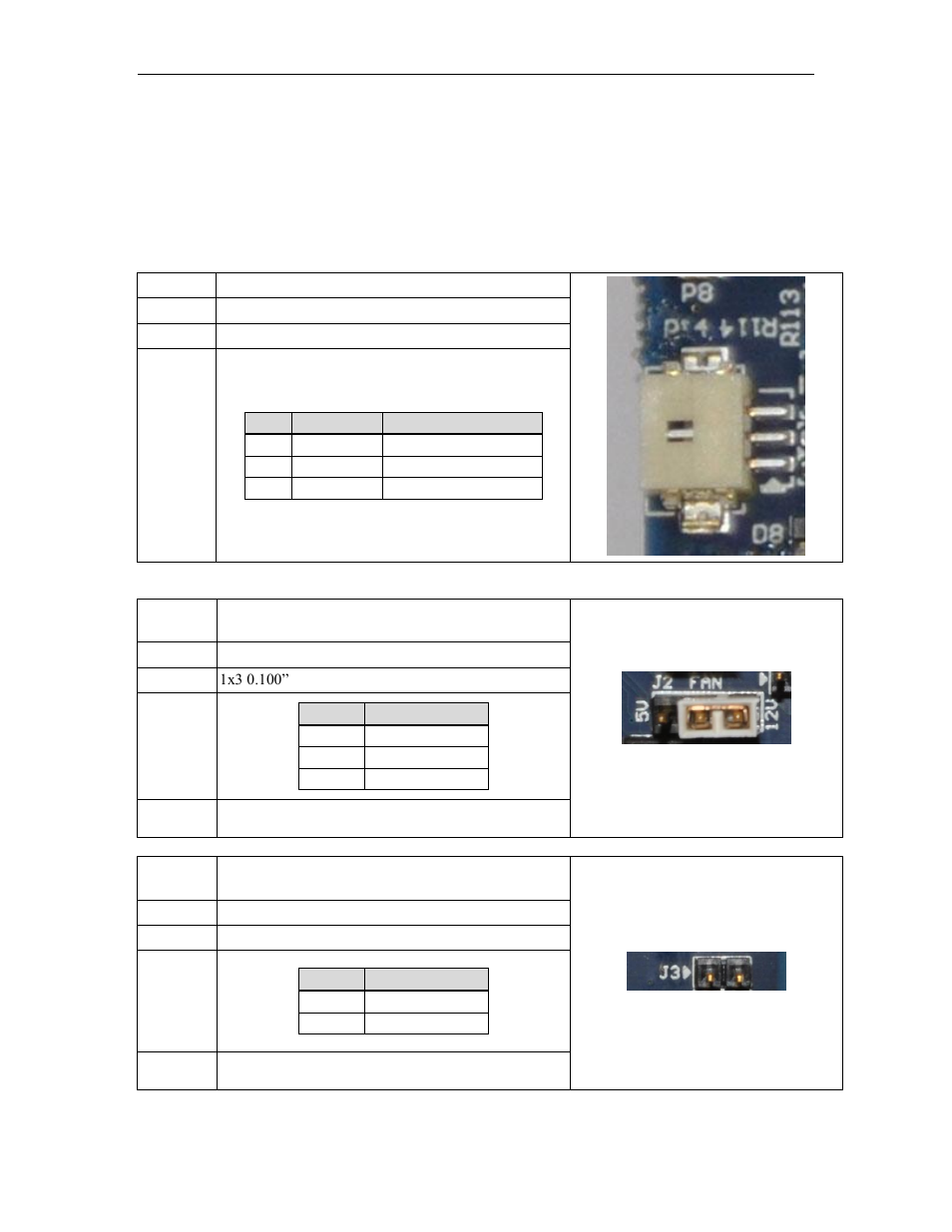 Fan control, Description, Connectors & jumpers | Connect Tech PCIE/104 User Manual | Page 22 / 27